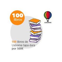 Pack 100 libros USBORNE TAPA DURA